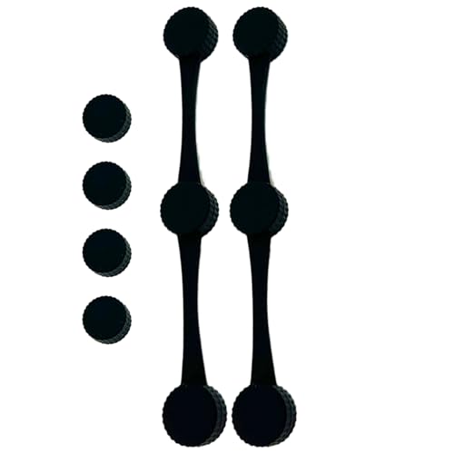 Magnetverschluss für Luftfritteuse, Silikonklammern, Papierhalter, Antihaftbefestigung, hitzebeständiges Küchenzubehör für Küche, Reisen, Freunde, Paare von Vibhgtf