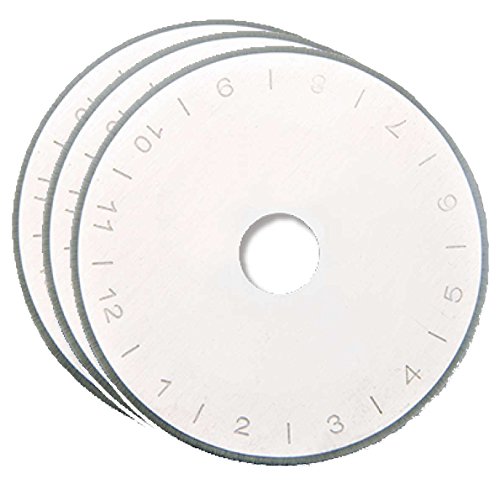 Altera Ersatzklinge aus legiertem Stahl (SKS7!) für Altera-Rollschneider 45mm (3 Stück in Schutzblister) von Vicien