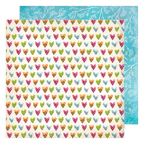 Vicki Boutin 348113 Happy Heart Papier, mehrfarbig von Vicki Boutin