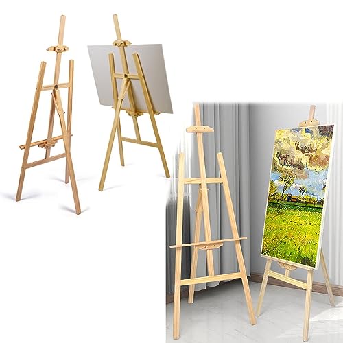 Ein Rahmen Leinwand Staffelei Ständer für Hochzeitsmalerei, Holzständer Willkommensschild Ständer Staffeleien für Erwachsene Kinder, Einfach zu Montieren Ein Rahmen Leinwand Staffelei Ständer für Hochzeitsmalerei, Holzständer Willkommensschild Ständer Staffeleien für Erwachsene Kinder, Einfach zu Montieren von VickyHome