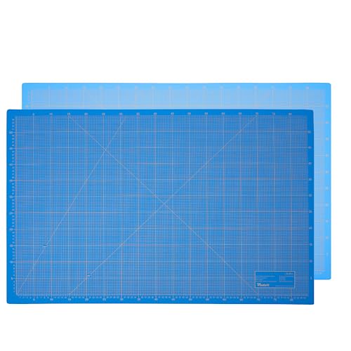 Schneidematte Blau 100x150cm 3-lagig Schneidematte XXL selbstheilend - Bastelunterlage - Schneideunterlage - Schnittmatte - Schreibtischunterlage - Unterlage Schreibtisch Nähen von VictoR