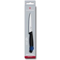 6 VICTORINOX Steakmesser Swiss Classic silber, blau, Klinge: 11,0 cm von Victorinox