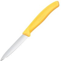 VICTORINOX Küchenmesser  Swiss Classic silber, gelb, Klinge: 8,0 cm von Victorinox
