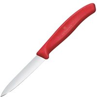 VICTORINOX Küchenmesser Swiss Classic silber, rot, Klinge: 8,0 cm VICTORINOX Küchenmesser Swiss Classic silber, rot, Klinge: 8,0 cm von Victorinox