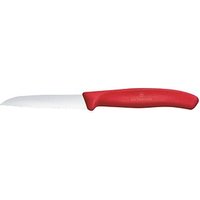 VICTORINOX Kochmesser Swiss Classic silber, rot glänzend, poliert, Klinge: 8,0 cm VICTORINOX Kochmesser Swiss Classic silber, rot glänzend, poliert, Klinge: 8,0 cm von Victorinox