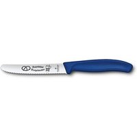 VICTORINOX Messer Swiss Classic Bayerische Brotzeit silber, blau glatt von Victorinox