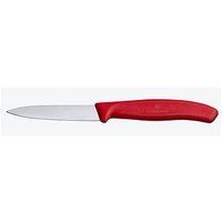 VICTORINOX Gemüsemesser Swiss Classic silber, rot, Klinge: 8,0 cm von Victorinox