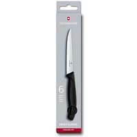 VICTORINOX Steakmesser Swiss Classic silber, schwarz, 6 St. von Victorinox