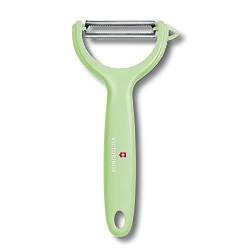 Victorinox, 7.6079.42, Kitchen Utensils, Tomaten- und Kiwischäler, Extra scharfe Klinge, mit Zackenschliff, zweischneidig, robuster Kunststoff-Griff, Hellgrün, Made in Switzerland, Spülmaschinengeeignet Victorinox, 7.6079.42, Kitchen Utensils, Tomaten- und Kiwischäler, Extra scharfe Klinge, mit Zackenschliff, zweischneidig, robuster Kunststoff-Griff, Hellgrün, Made in Switzerland, Spülmaschinengeeignet von Victorinox