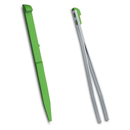 Victorinox Grüner Zahnstocher + Pinzette für großes 91 mm Schweizer Taschenmesser von Victorinox