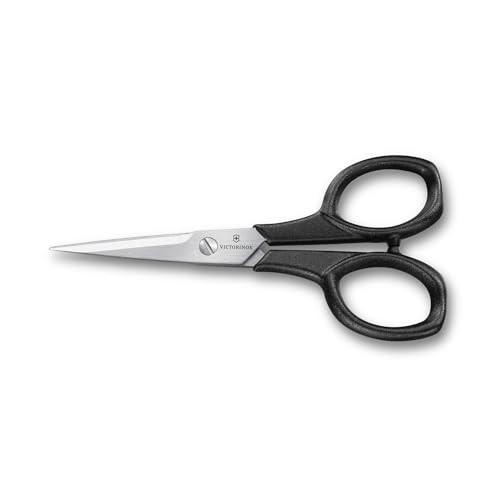 Victorinox Haushaltsschere "Italy", Bastelschere, Papierschere, Scharfe Klinge, 10 cm, Robuster Kunststoffgriff, Rostfreier Stahl, schwarz Victorinox Haushaltsschere "Italy", Bastelschere, Papierschere, Scharfe Klinge, 10 cm, Robuster Kunststoffgriff, Rostfreier Stahl, schwarz von Victorinox
