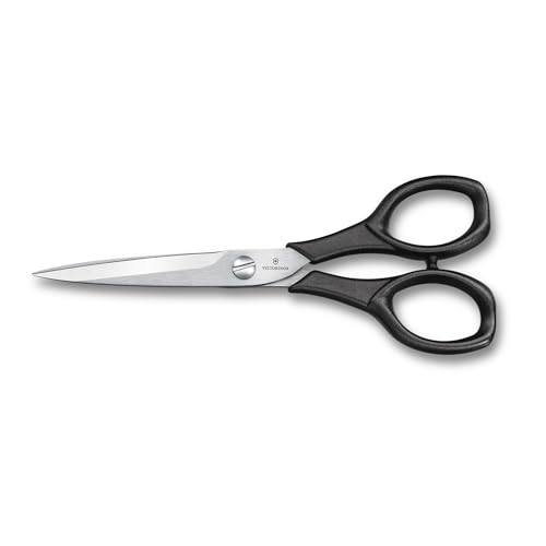 Victorinox Haushaltsschere "Italy", Bastelschere, Papierschere, Scharfe Klinge, 16 cm, Robuster Kunststoffgriff, Rostfreier Stahl, schwarz Victorinox Haushaltsschere "Italy", Bastelschere, Papierschere, Scharfe Klinge, 16 cm, Robuster Kunststoffgriff, Rostfreier Stahl, schwarz von Victorinox