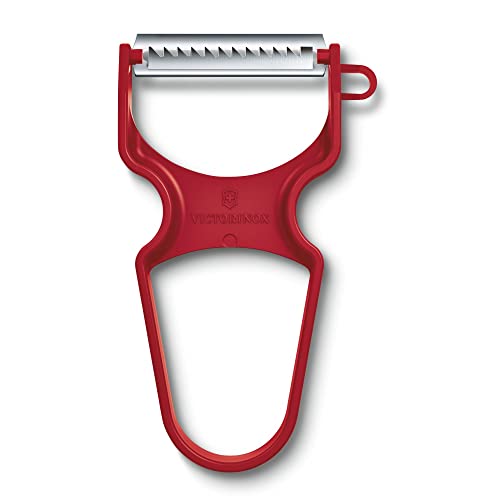 Victorinox RAPID Sparschäler, Julienne, Extra Scharf, Robuster Kunststoffgriff, Rot Victorinox RAPID Sparschäler, Julienne, Extra Scharf, Robuster Kunststoffgriff, Rot von Victorinox
