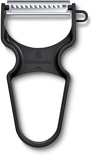 Victorinox RAPID Sparschäler, für Julienne, Extra Scharf, Robuster Kunststoffgriff, schwarz von Victorinox