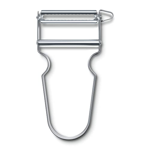 Victorinox STAR Sparschäler, Extra Scharfe Klinge, Zackenschliff, Zweischneidig, Rostfreier Stahl Victorinox STAR Sparschäler, Extra Scharfe Klinge, Zackenschliff, Zweischneidig, Rostfreier Stahl von Victorinox