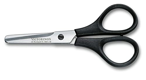 Victorinox, Scissors, Profi Taschenschere, Extra Scharfe Klinge, 10 cm, Robuster Kunststoffgriff, Rostfreier Stahl, schwarz von Victorinox