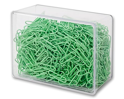 Victory Office Products 6028KP800-151 Büroklammern 28 mm 800 Stück seladon kunststoffummantelt von Victory Office Products