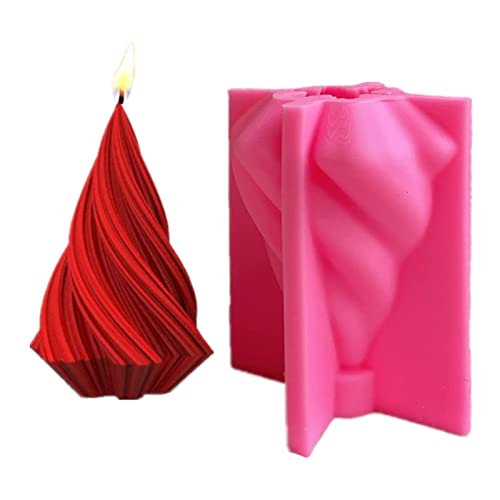 VidFair Kerzenform Zum Gießen Silikon 3D Geometrischer Kegel Harz Weihnachten Kerzen Formen Fondant Silikonformen Kerzengießform für Handwerk Ornamente Duftkerze Handgemachte Seife Silikonharz-Form(M) VidFair Kerzenform Zum Gießen Silikon 3D Geometrischer Kegel Harz Weihnachten Kerzen Formen Fondant Silikonformen Kerzengießform für Handwerk Ornamente Duftkerze Handgemachte Seife Silikonharz-Form(M) von VidFair