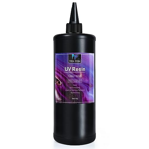 UV-Harz 1 kg - VIDA ROSA RESIN kristallklarer, härter UV-aushärtender Epoxidharz für die Herstellung von Schmuckstücken wie Anhängern, Ohrringen, Halsketten, Armbändern, Nagelkunstzubehör. UV-Harz 1 kg - VIDA ROSA RESIN kristallklarer, härter UV-aushärtender Epoxidharz für die Herstellung von Schmuckstücken wie Anhängern, Ohrringen, Halsketten, Armbändern, Nagelkunstzubehör. von VidaRosa