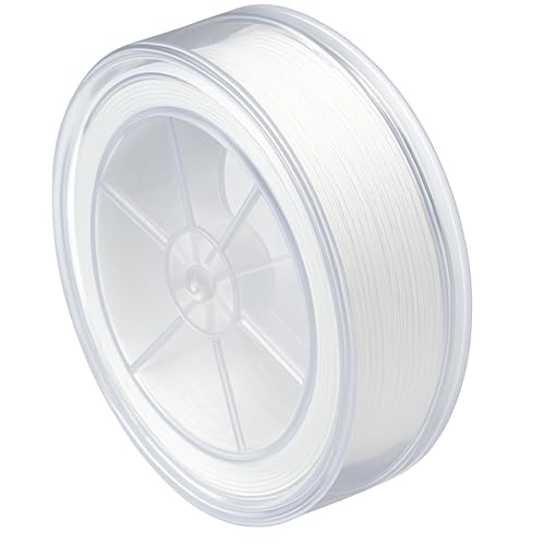0.8mm x 100m Gummiband Für Armbänder, Elastisches Band für DIY Schmuckherstellung, Transparente Schnur für Armbänder, Perlenschnur für Bastelprojekte und Handarbeiten 0.8mm x 100m Gummiband Für Armbänder, Elastisches Band für DIY Schmuckherstellung, Transparente Schnur für Armbänder, Perlenschnur für Bastelprojekte und Handarbeiten von Vidsmow