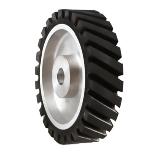 Bandförderer Gummirad Kontaktrad Rolle Rad, 200mm Schleifband Bandschleifer Aluminiumkern Riemenmaschine Montagewerkzeuge Bandförderer Gummirad Kontaktrad Rolle Rad, 200mm Schleifband Bandschleifer Aluminiumkern Riemenmaschine Montagewerkzeuge von Vielrosse