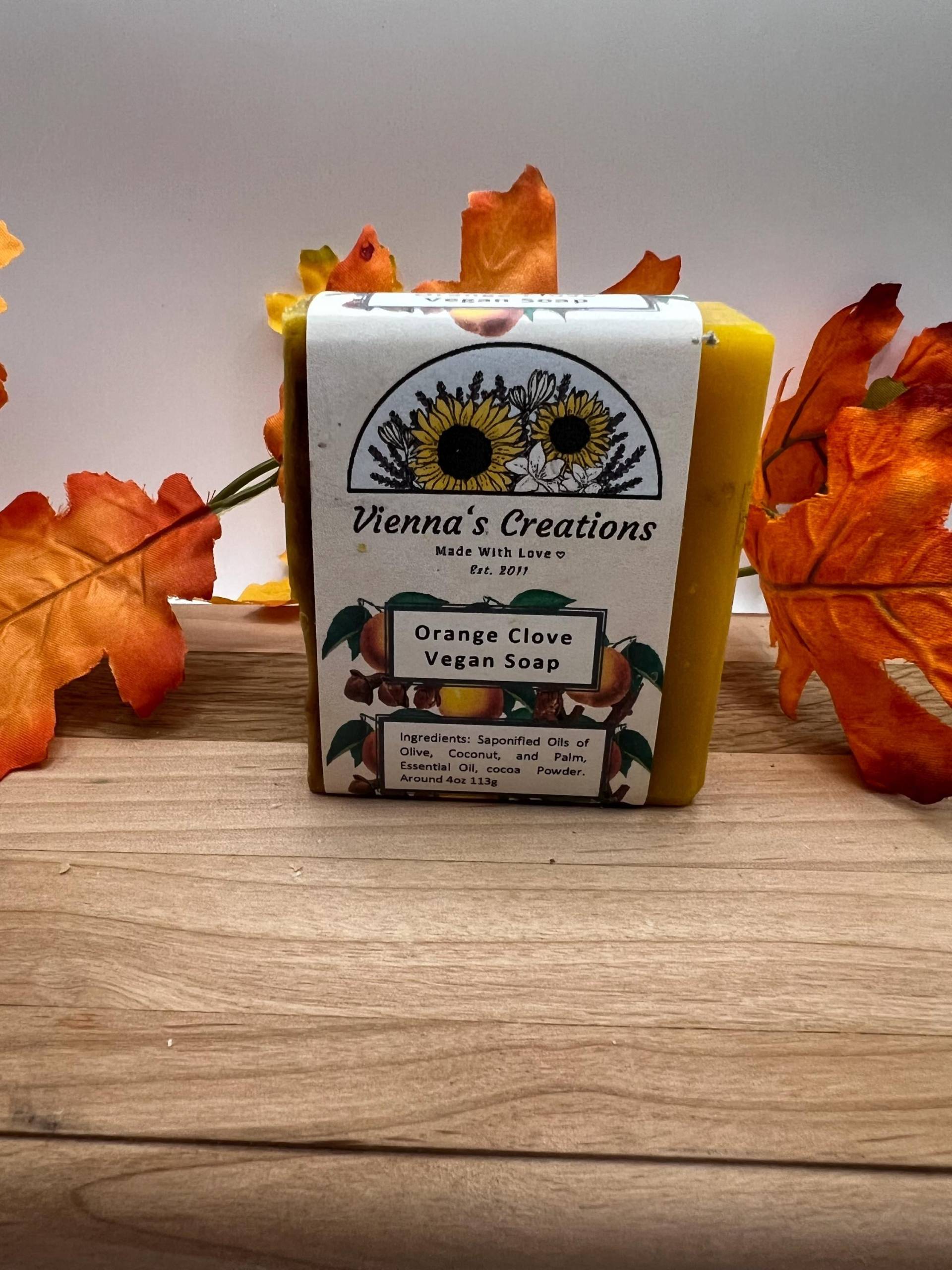 Orange Nelke Vegane Seife Orange Nelke Vegane Seife von ViennasCreationsUSA