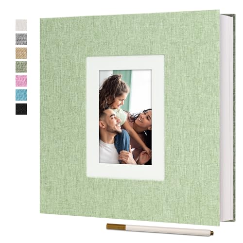 Vienrose Fotoalbum Selbstklebend 40 Seiten Leinen Fotobuch zum Selbstgestalten DIY Scrapbook für Hochzeit Baby Reise Grün Vienrose Fotoalbum Selbstklebend 40 Seiten Leinen Fotobuch zum Selbstgestalten DIY Scrapbook für Hochzeit Baby Reise Grün von Vienrose