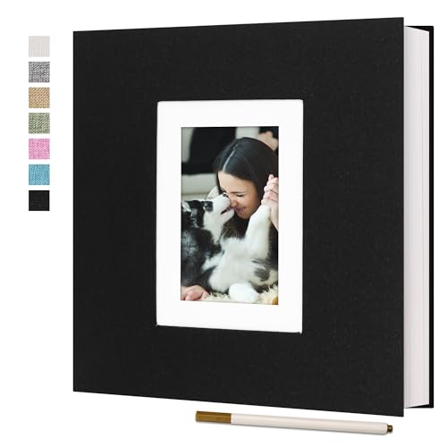 Vienrose Fotoalbum Selbstklebend 60 Seiten Leinen Fotobuch zum Selbstgestalten DIY Scrapbook für Hochzeit Baby Reise Schwarz Vienrose Fotoalbum Selbstklebend 60 Seiten Leinen Fotobuch zum Selbstgestalten DIY Scrapbook für Hochzeit Baby Reise Schwarz von Vienrose