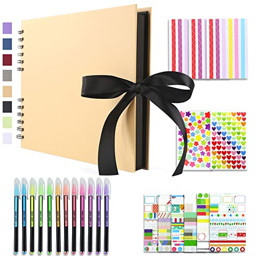 Vienrose Fotoalbum Zum Selbstgestalten 28,5 x 21 cm DIY Fotobuch 80 Seiten Seidenband Bastelpapier Album für 160 10x15 Fotos Baby Familie Valentinstag Geburtstag Jahrestag Geschenk Vienrose Fotoalbum Zum Selbstgestalten 28,5 x 21 cm DIY Fotobuch 80 Seiten Seidenband Bastelpapier Album für 160 10x15 Fotos Baby Familie Valentinstag Geburtstag Jahrestag Geschenk von Vienrose
