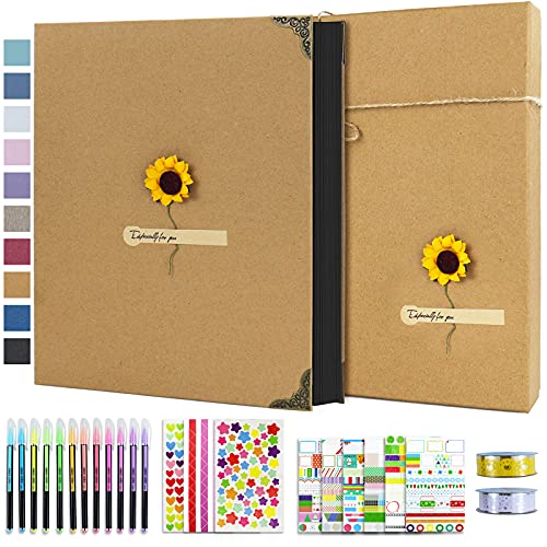 Vienrose Fotoalbum zum Selbstgestalten 21x27 cm, DIY Fotobuch mit 60 Schwarzen Seiten Scrapbook, 10x15 Fotos Spiralalbum Geschenk für Absolvierte Geburtstag Weihnachten Hochzeit Familie Baby Vienrose Fotoalbum zum Selbstgestalten 21x27 cm, DIY Fotobuch mit 60 Schwarzen Seiten Scrapbook, 10x15 Fotos Spiralalbum Geschenk für Absolvierte Geburtstag Weihnachten Hochzeit Familie Baby von Vienrose
