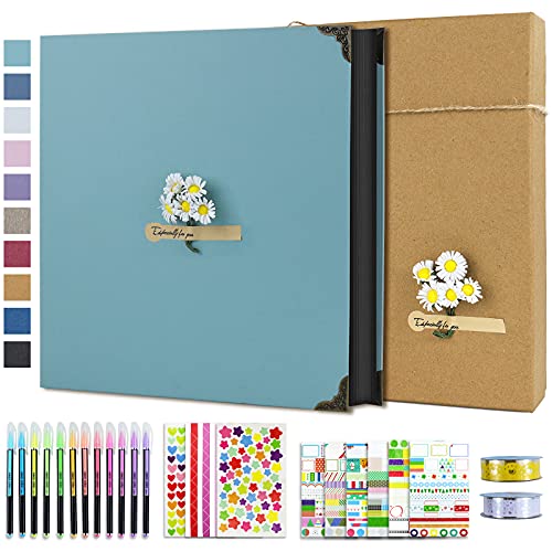 Vienrose Fotoalbum zum Selbstgestalten 30x30 cm, DIY Fotobuch mit 60 Schwarzen Seiten Scrapbook, 10x15 Fotos Spiralalbum Geschenk für Absolvierte Geburtstag Weihnachten Hochzeit Familie Baby Vienrose Fotoalbum zum Selbstgestalten 30x30 cm, DIY Fotobuch mit 60 Schwarzen Seiten Scrapbook, 10x15 Fotos Spiralalbum Geschenk für Absolvierte Geburtstag Weihnachten Hochzeit Familie Baby von Vienrose