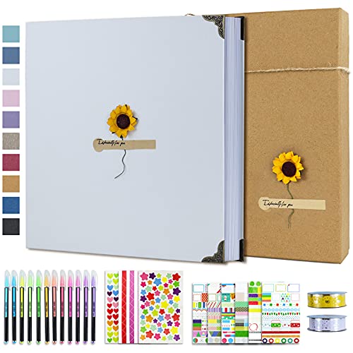 Vienrose Fotoalbum zum Selbstgestalten 30x30 cm, DIY Fotobuch mit 60 Schwarzen Seiten Scrapbook, 10x15 Fotos Spiralalbum Geschenk für Absolvierte Geburtstag Weihnachten Hochzeit Familie Baby Vienrose Fotoalbum zum Selbstgestalten 30x30 cm, DIY Fotobuch mit 60 Schwarzen Seiten Scrapbook, 10x15 Fotos Spiralalbum Geschenk für Absolvierte Geburtstag Weihnachten Hochzeit Familie Baby von Vienrose