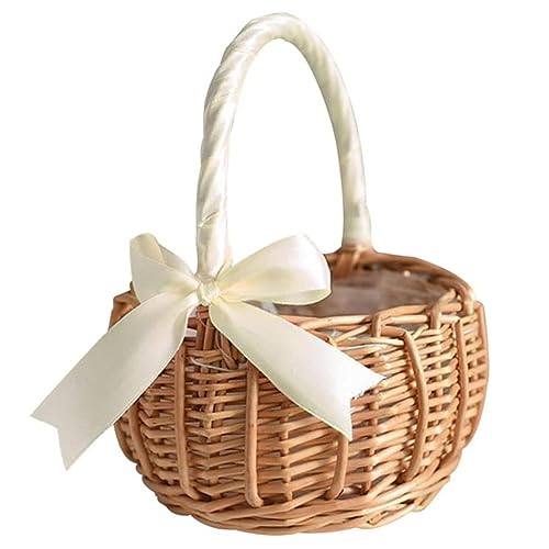 Weiden Geflochtener Blumen Korb, Geflochtener Blumenkorb, Streukorb Rattankorb, Streukorb Hochzeitskorb, Geeignet für Hochzeitsdekoration, Picknick, Jubiläum, Geburtstagsfeier Weiden Geflochtener Blumen Korb, Geflochtener Blumenkorb, Streukorb Rattankorb, Streukorb Hochzeitskorb, Geeignet für Hochzeitsdekoration, Picknick, Jubiläum, Geburtstagsfeier von Vientiane