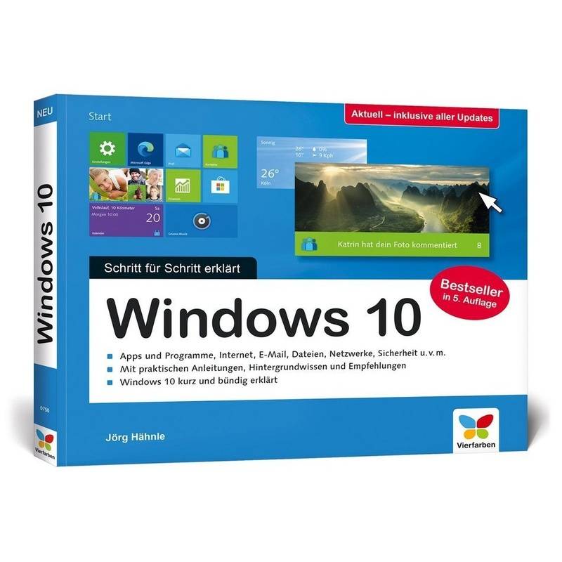 Windows 10 - Jörg Hähnle, Kartoniert (TB) von Vierfarben