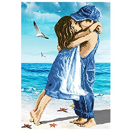 Viiegor Diamond Painting Komplettset, Strand, Diamant-Stickerei, komplettes Gemälde für Jungen, Mädchen, Diamantmalerei, Kreuzstich, Diamant, Kunsthandwerk für Zuhause, Wanddekoration, 30 x 40 cm Viiegor Diamond Painting Komplettset, Strand, Diamant-Stickerei, komplettes Gemälde für Jungen, Mädchen, Diamantmalerei, Kreuzstich, Diamant, Kunsthandwerk für Zuhause, Wanddekoration, 30 x 40 cm von Viiegor