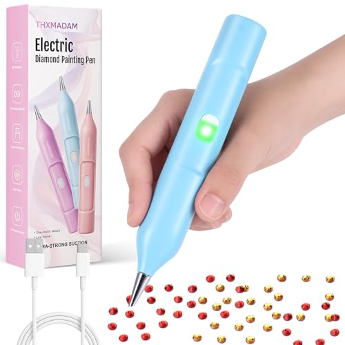 Viitech Elektrischer Diamond Painting Stift, 6000 RPM USB-C Cordless Electric Diamond Painting Pen, Werkzeuge & Zubehör für DIY Diamantmalerei für Kunsthandwerk Geschenke Viitech Elektrischer Diamond Painting Stift, 6000 RPM USB-C Cordless Electric Diamond Painting Pen, Werkzeuge & Zubehör für DIY Diamantmalerei für Kunsthandwerk Geschenke von Viitech