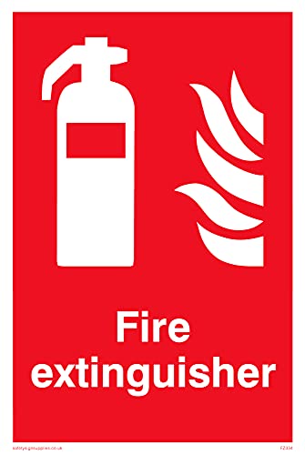 Feuerlöscher-Schild, 100 x 150 mm, A6P von Viking Signs