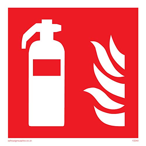 Viking Signs FZ340-S10-V Feuerlöscher-Symbolschild, Vinyl, 100 x 100 mm (H x B) Viking Signs FZ340-S10-V Feuerlöscher-Symbolschild, Vinyl, 100 x 100 mm (H x B) von Viking Signs