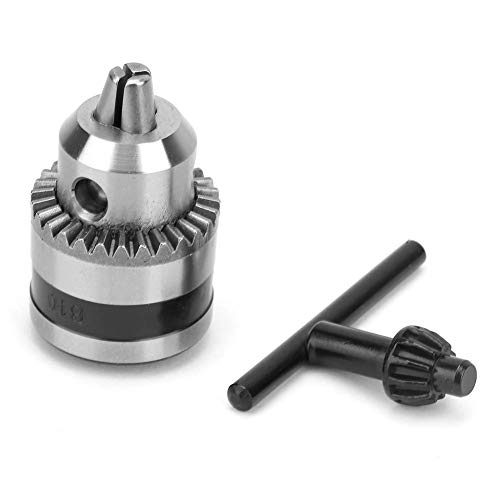 Bohrfutter, 0,6-6 mm B10-Bohrfutter-Adapter-Fräswerkzeugsatz Schlüsseltyp Bohrfutter mit Schlüssel von Vikye