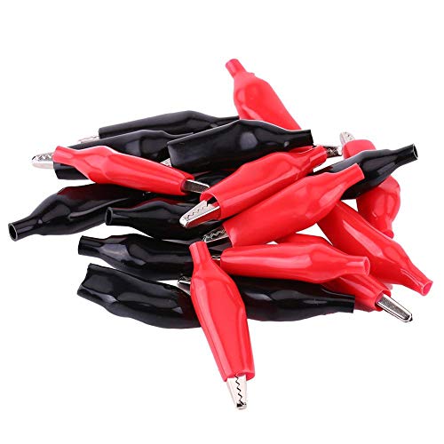 Krokodilklemmen Set, 20 PCS 35 MM Metall Krokodilklemme Krokodil Elektrische Klemme für die Verwendung von Messleitungen, Spannungsversorgung, Test Krokodilklemmen Set, 20 PCS 35 MM Metall Krokodilklemme Krokodil Elektrische Klemme für die Verwendung von Messleitungen, Spannungsversorgung, Test von Vikye