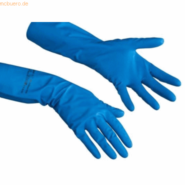 Vileda Handschuhe Comfort Der Komfortable blau Größe L von Vileda