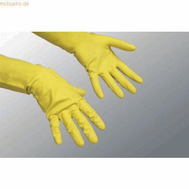 Vileda Handschuhe Contract Der Ökonomische Naturlatex Größe M von Vileda