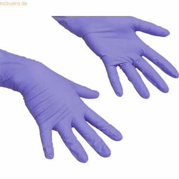 10 x Vileda Handschuhe LiteTuff Nitril Größe XL VE=100 Stück von Vileda