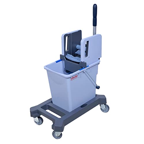 Vileda Professional Kompakte vertikale Presslösung mit einem Eimer, 25 l von Vileda Professional