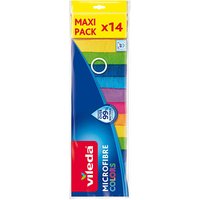 vileda COLORS MAXI PACK Mikrofasertücher Polyester 60 °C waschbar, 14 St. vileda COLORS MAXI PACK Mikrofasertücher Polyester 60 °C waschbar, 14 St. von Vileda