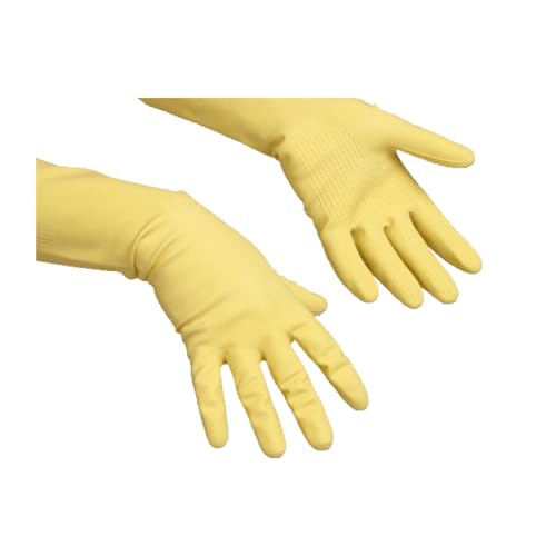 vileda Handschuhe Safegrip 101331 101196, 8 M gelb Naturlatex von Vileda
