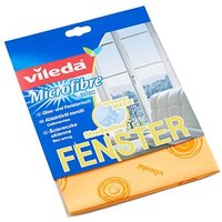 vileda Microfibre plus FENSTER Fenstertuch Mikrofaser 60 °C waschbar, 1 St. von Vileda