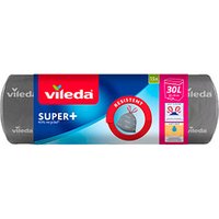 vileda Müllbeutel SUPER+ 30,0 l grau, 15 St. von Vileda