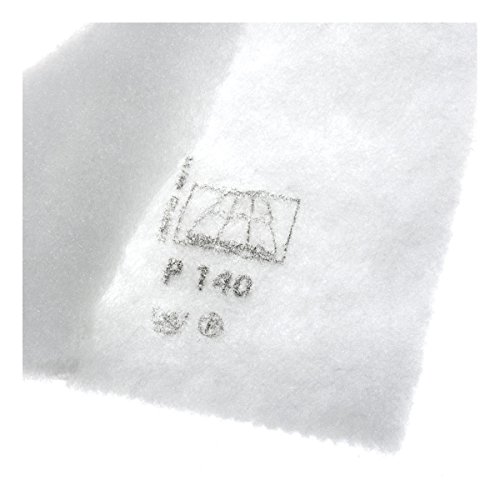 Vilene Volumenvlies P140 flammhemmend zum Einnähen, Fleece, Weiß, 150 cm x 1 m von Homry