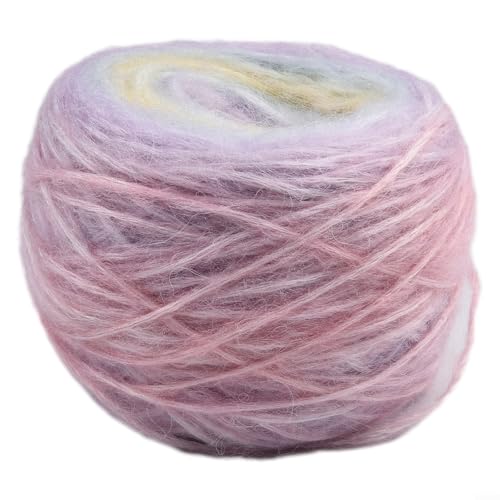Basteln leicht gemacht mit Farbverlauf-Mohair-Garn, ideal für DIY-Zubehör (Typ A) von Vilgftyiet